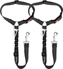 SlowTon ceinture chien voiture retenue tete, trajets plus sûrs.