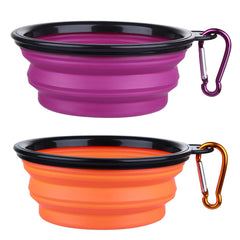 Tazón colapsable SLSON para agua de perro, ideal para viajes y paseos
