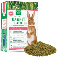 Small Pet Select al alimento conejo, granulos de heno Timothy, bolsa de 20 lb.