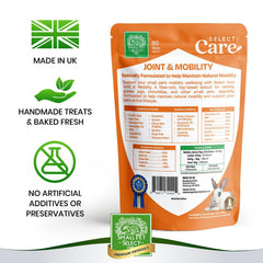 Small Pet Select con glucosamina, MSM y condroitina para movilidad diaria.