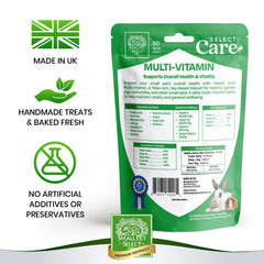 Small Pet Select Select Care: ingredientes naturales para una opción de premio diaria.