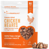 smallbatch corazon-pollo liofilizado: premio sabroso para entrenamiento.