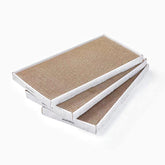 SMARTBEAN grattoir-carton-chat-double-face, protège les meubles et offre une zone de griffage dédiée.