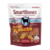 SmartBones Smart Kabobz mordida pollo: sabor irresistible para perros activos