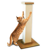 SmartCat poste-rascador-pionero-beige para estiramiento completo y marcado territorial.