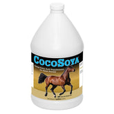 SmartEquine CocoSoya Oil: vertido del aceite para nutrir el pelaje y obtener brillo saludable