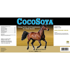SmartEquine CocoSoya Oil: primer plano del pelaje para salud general