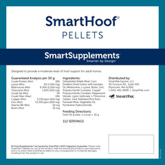 Pellets pequeños de SmartHoof para mezclar fácilmente con la ración diaria