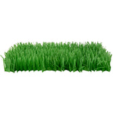 SmartyKat Instincts Meadow Mayhem: alfombra de hierba de papel crujiente para atrapar la curiosidad del gato