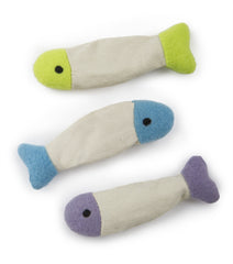 Juego individual para gatos con SmartyKat Fish Flop.
