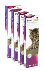 SmartyKat Super Scratcher, rascador ancho de cartón corrugado, ayuda a mantener uñas saludables.