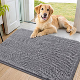 Smiry alfombra de entrada para huellas de perro y lodo; ideal al llegar a casa.