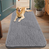 Alfombra Smiry para la entrada, mantiene los perros mojados fuera del interior y absorbe humedad.