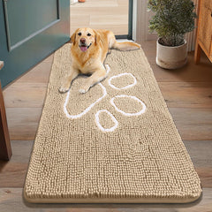 Smiry felpudo para perros con patas sucias absorbe humedad y evita goteos