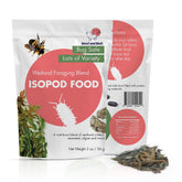 Snout and Shell: mezcla para isópodos en bote, alimentación para terrario bioactivo.