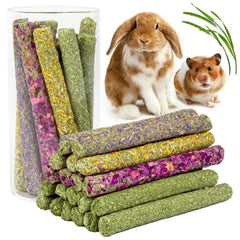 Sofier palitos heno Timothy originales para conejos y roedores, favorecen la digestión y la masticación.