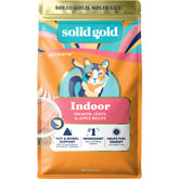Solid Gold Alimento Seco para Gatos de Interior con Salmón, buena digestión.