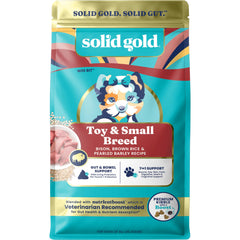 Solid Gold bison bocado mini para perros pequeños, favorece músculo magro.