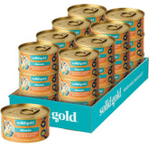 Solid Gold pollo deshilachado calabaza salsa para gatos, con hidratación adicional.
