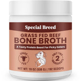Special Breed caldo de hueso en polvo para perros y gatos, sabor irresistible