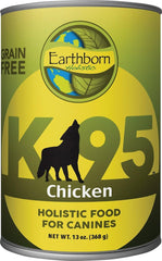 SportMiX Midwestern EarthBorn K95 Pollo, lata de 13 oz para perros, sabor y nutrición.