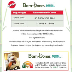 SPOT Bam-Bones centro de goma masajea encías