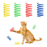 SPOT resorte azul para gatos en interior, ideal para juego activo