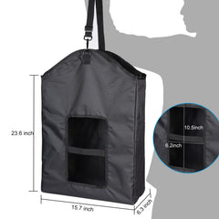 Bolsa de heno con tela oxford reforzada para mayor durabilidad