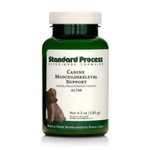 Standard Process Canine Musculoskeletal Support, bote de 120 g para movilidad canina.