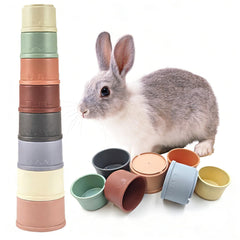 Starfa Lab tazas apilables para animales pequeños, ideal para premios