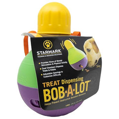 Bob-A-Lot de Starmark, apertura ajustable para adaptar la dificultad del juego.