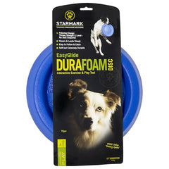 Starmark Easy Glide DuraFoam, disco amarillo 11in, vista frontal para atrapar con suavidad.