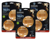 Starmark Tocino Eterno, masticable dental grande para perros, promueve la higiene bucal.