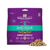 Stella & Chewy's bocado crudo de salmón y bacalao, snack nutritivo para gatos