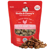 Stella & Chewy's, corazón de pollo deshidratado-frio, sabor natural para premiar