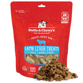 Stella & Chewy's Hígado de cordero liofilizado: snack crujiente para entrenamientos.
