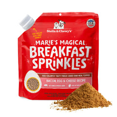 Marie’s Magical Breakfast Sprinkles de Stella & Chewy's, empaque frontal para facilitar el uso diario.