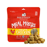 Stella & Chewy's mezcla crudo pollo 95% en bolsa 1oz, ideal para probar.