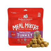 Stella & Chewy's mezcladores-pavo-95% libres de jaula, proteína de alta calidad para perros activos.