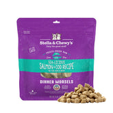 Stella & Chewy's Morsels Salmón-Bacalao en envase 8 oz, proteína de calidad para gatos.