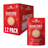 Stella & Chewy's Shredrs pack 12: porciones prácticas para cada comida.