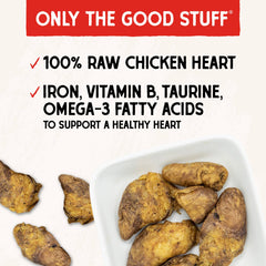 Stella & Chewy's, sin-aditivos-y-conservantes, corazón-pollo, opción pura para entrenamientos