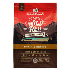 Empaque de Stella & Chewy's Wild Red, alimento de alta proteína para perros.