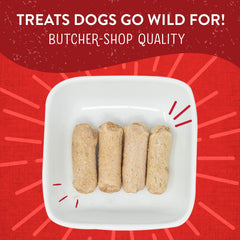 Trozo de Wild Weenies listo para entrenamiento canino.