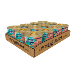 Strongheart gajo paté salmón, lata de 3oz, proteína de alta calidad
