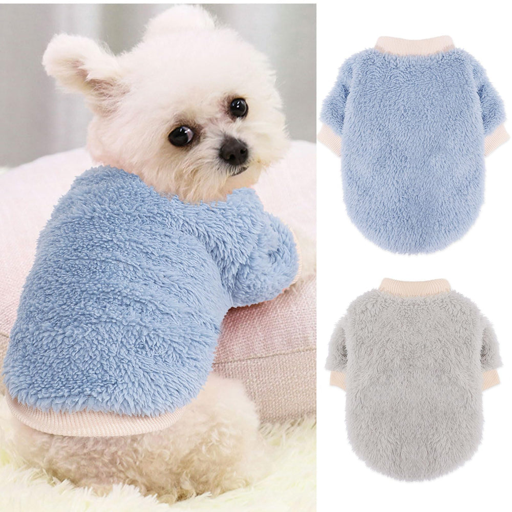 Suéteres de Invierno para Perros Pequeños XXS: ajuste cómodo, ideal para paseos fríos.