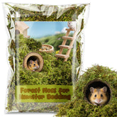 Sukh Hamster Moss nido natural: refugio suave para roedores.