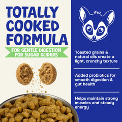 Suncoast Sugar Gliders aroma-fruta, nutrición confiable para planeadores nocturnos