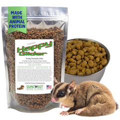 Suncoast Sugar Gliders bolsa nutrición fruta, apoyo diario para planeadores exóticos