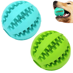 Sunglow: dos-pack bolas para perros para masticación y juego interactivo.